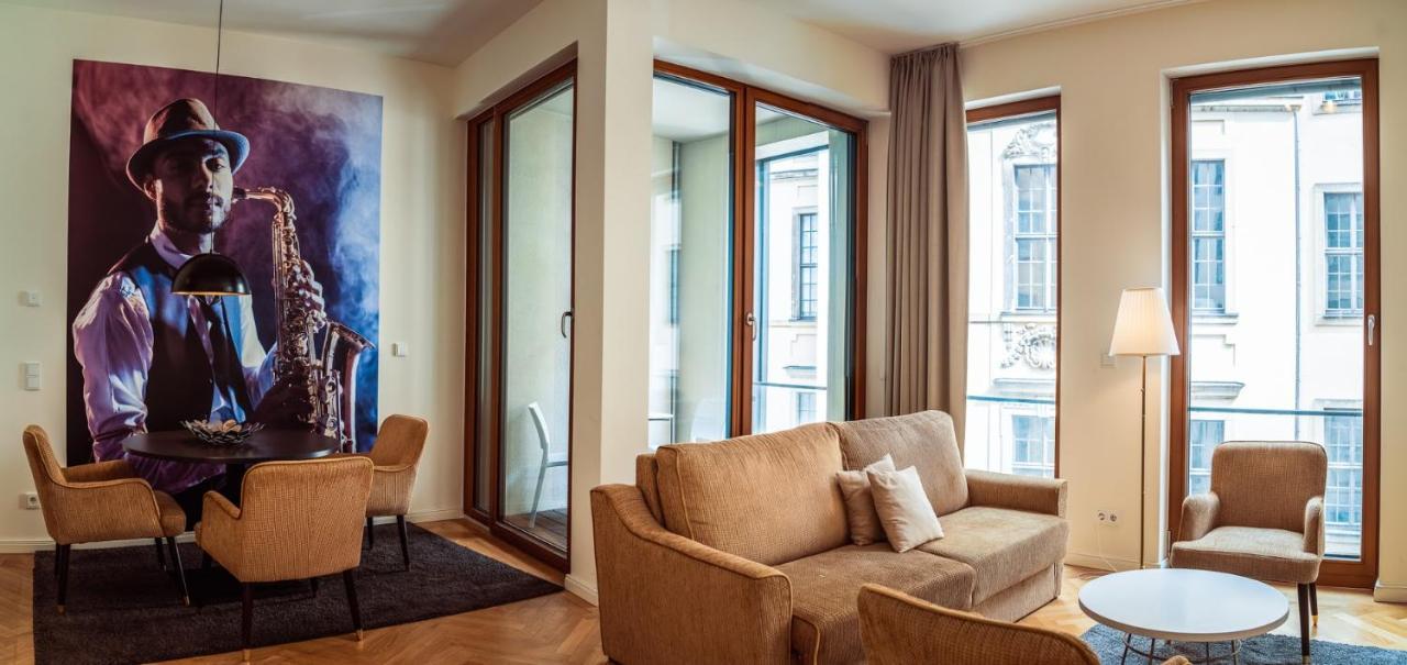 Modernes Apartment Am Neumarkt Dresden Exterior photo